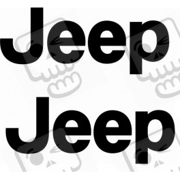 JEEP LOGO AUFKLEBER X2