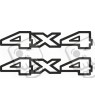 JEEP Cherokee "4x4" AUFKLEBER X2