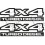 JEEP JEEP 4x4 Turbo Diesel ADESIVI X2 (Prodotto compatibile)
