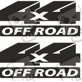 JEEP 4x4 Off Road STICKER X2