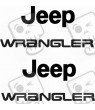 JEEP WRANGLER 1987 up AUFKLEBER X2