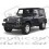 JEEP Wrangler "Rubicon" AUFKLEBER X2 (Kompatibles Produkt)