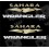 JEEP "Sahara Wrangler" ADESIVOS X2 (Produto compatível)