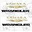 JEEP "Sahara Wrangler" DECALS X2 (Compatible Product)