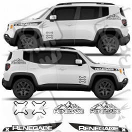 JEEP Renegade Side aufkleber