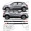 Fiat 500X side Stripes AUTOCOLLANT (Produit compatible)