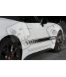 Fiat 124 Spider Abarth side stripes DECALS