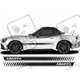 Fiat 124 Spider Abarth side stripes DECALS
