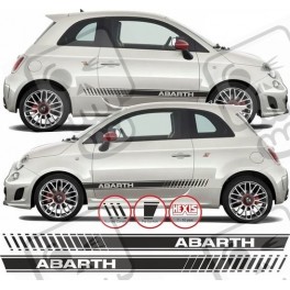 Fiat 500 / 595 Abarth side stripes ADHESIVOS