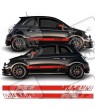 Fiat 500 / 595 Abarth side stripes AUFKLEBER