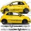 Fiat 500 / 595 Abarth side stripes DECALS (Compatible Product)