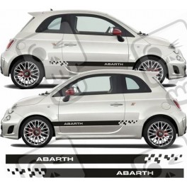 Fiat 500 / 595 Abarth side stripes ADESIVI