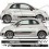 Fiat 500 / 595 Abarth side stripes ADESIVI (Prodotto compatibile)