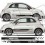 Fiat 500 / 595 Abarth side stripes AUTOCOLLANT (Produit compatible)