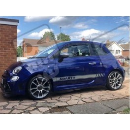 Fiat 595 Abarth OEM Style side Stripes ADESIVI