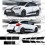 Ford Focus ST- RS OTT Side stripes STICKER (Compatible Product)