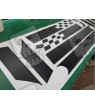 Fiat 500-595 Panel fit Carbon Fibre side Stripes STICKER