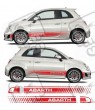 Fiat 500-595 ABARTH Stripes AUFKLEBER