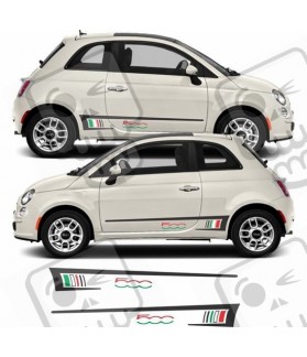 Fiat 500-595 ABARTH Stripes ADHESIVOS