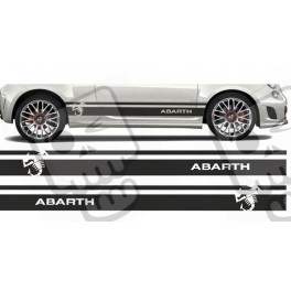 Fiat 500-595 ABARTH Stripes ADESIVI