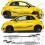 Fiat 500-595 ABARTH Stripes DECALS (Compatible Product)