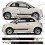 Fiat 500 ABARTH Stripes ADHESIVOS (Producto compatible)