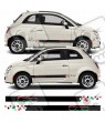 Fiat 500 ABARTH Stripes ADHESIVOS