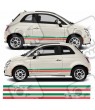 Fiat 500 ABARTH Stripes ADHESIVOS