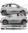 Fiat 500c ABARTH Stripes DECALS