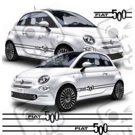 Fiat 500 ABARTH Stripes ADESIVI