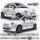 Fiat 500 ABARTH Stripes ADESIVOS (Produto compatível)