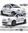 Fiat 500 ABARTH Stripes ADESIVI