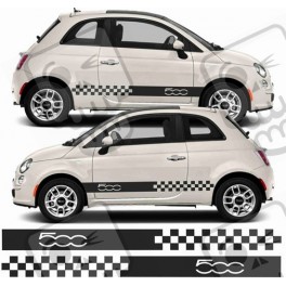 Fiat 500 ABARTH Stripes ADESIVI