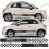 Fiat 500 ABARTH Stripes AUFKLEBER (Kompatibles Produkt)