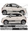 Fiat 500 ABARTH Stripes AUFKLEBER