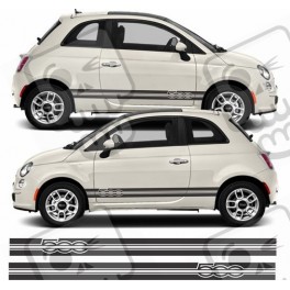 Fiat 500 ABARTH Stripes ADESIVI