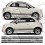 Fiat 500 ABARTH Stripes ADESIVOS (Produto compatível)
