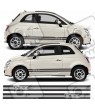 Fiat 500 ABARTH Stripes DECALS