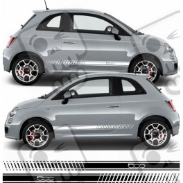 Fiat 500 ABARTH Stripes ADESIVI