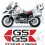 BMW R-1150GS EDITION year 2003-2004 stickers (Compatible Product)