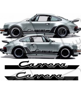 PORSCHE 911-930 CARRERA Classic side Stripes AUTOCOLLANT (Produit compatible)