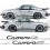 PORSCHE 911-930 CARRERA side Stripes ADHESIVOS (Producto compatible)