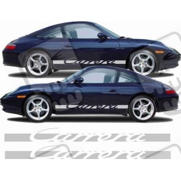 PORSCHE 996 CARRERA Classic side Stripes AUTOCOLLANT