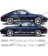 PORSCHE 996 CARRERA side Stripes AUFKLEBER