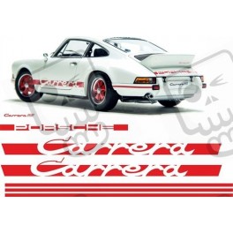 Porsche 911 Carrera RS-RSR YEAR 1973-1976 side Stripes AUFKLEBER