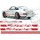 Porsche 911 Carrera RS-RSR YEAR 1973-1976 side Stripes STICKER (Compatible Product)