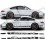 Porsche 911-997 Carrera 4S side Stripes ADHESIVOS (Producto compatible)