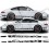 Porsche 911-997 Carrera 4S side Stripes DECALS (Compatible Product)