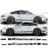 Porsche 911-997 Carrera 4S side Stripes DECALS