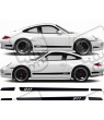 Porsche 911-997 side Stripes AUFKLEBER